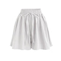 Women's Plus Size Wide-Leg Chiffon Shorts | High Waist Loose Casual Summer Pants