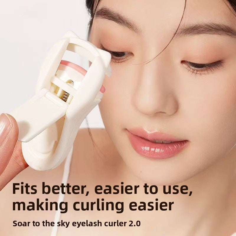Cloud-Shaped Eyelash Curler | Wide-Angle & Spot Curl | No-Damage Lash Lift