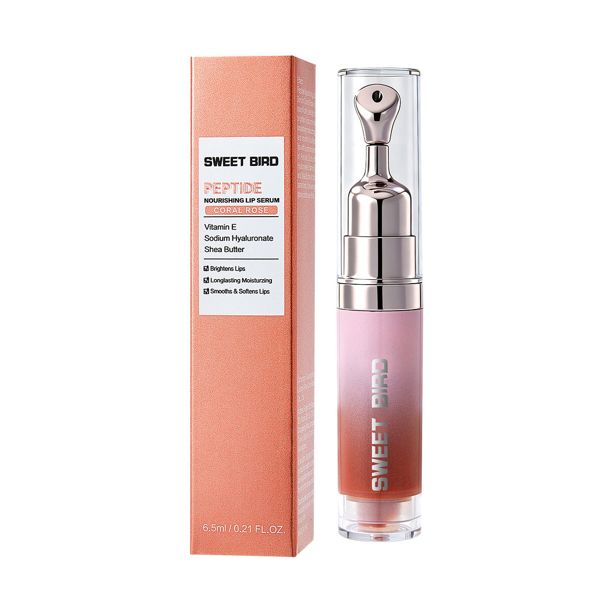 Sweet Bird Hydrating Lip Gloss | Mirror Shine & Long-Lasting Color