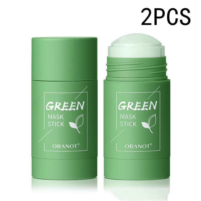 Green Tea & Eggplant Deep Cleansing Clay Mud Mask | Oil Control & Pore Minimizing — Single to 20-Pack