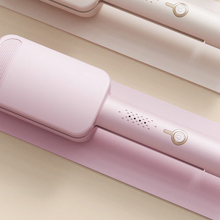 32mm Negative Ion Curling Iron & Straightener | Titanium Tourmaline | Dual Voltage