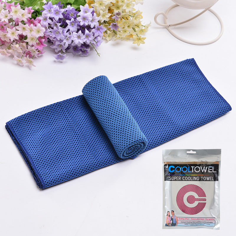 Instant Cooling Sports Towel – Quick Dry & Sweat-Absorbing | 10 Colors, 3 Sizes