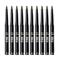 Pink 21 - 10Pcs Long-Lasting Black Eyeliner Pencils