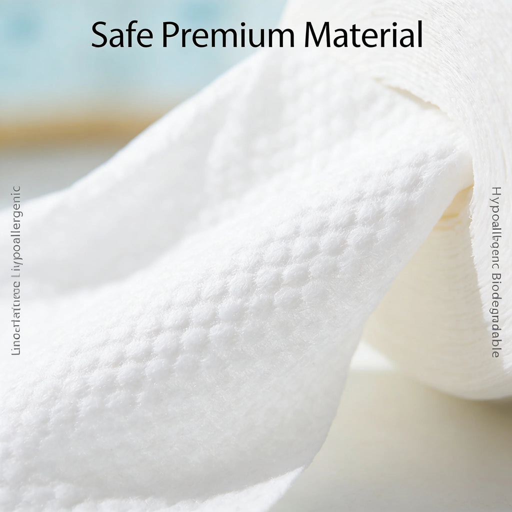 Disposable Compressed Face Towels – 12PCS Soft 100% Cotton for Travel, Camping & Hotel