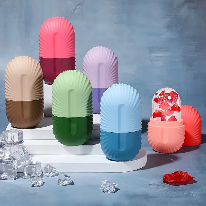 Ice Globe Face Massager – Lifting, Contouring & Depuffing Skin Care Tool