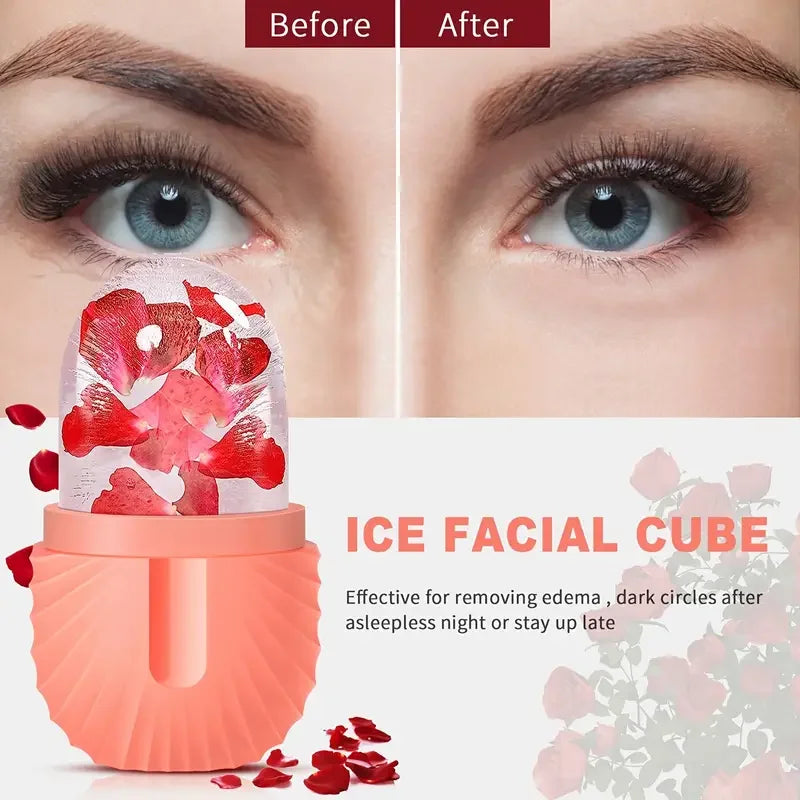 Ice Globe Face Massager – Lifting, Contouring & Depuffing Skin Care Tool