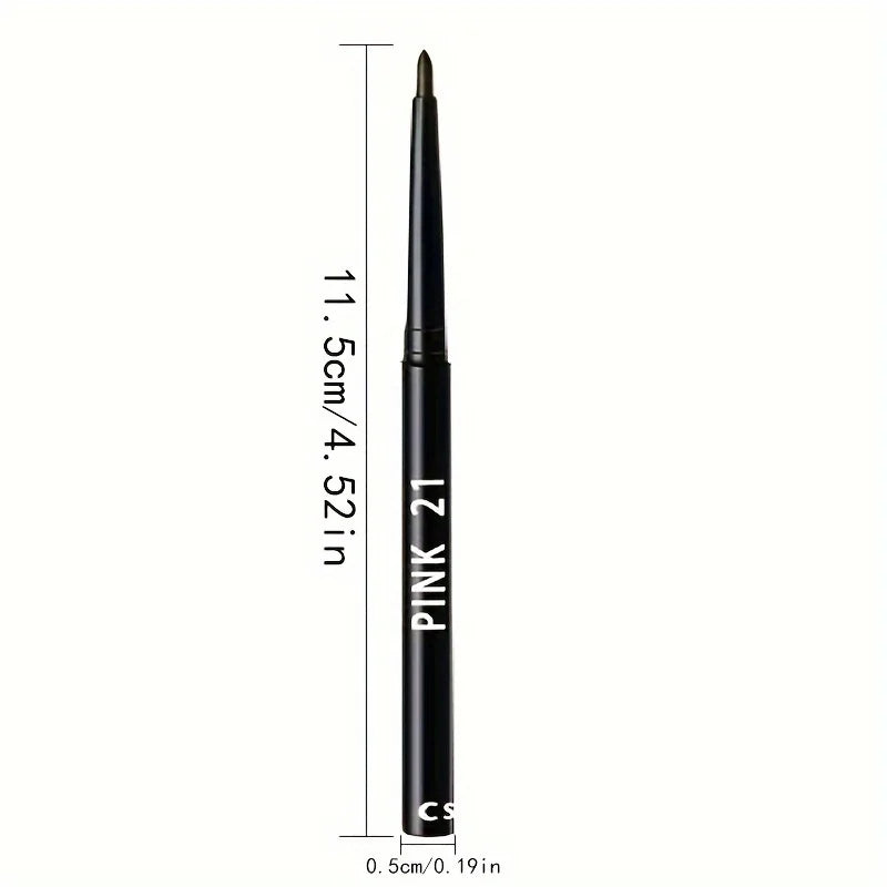 Pink 21 - 10Pcs Long-Lasting Black Eyeliner Pencils
