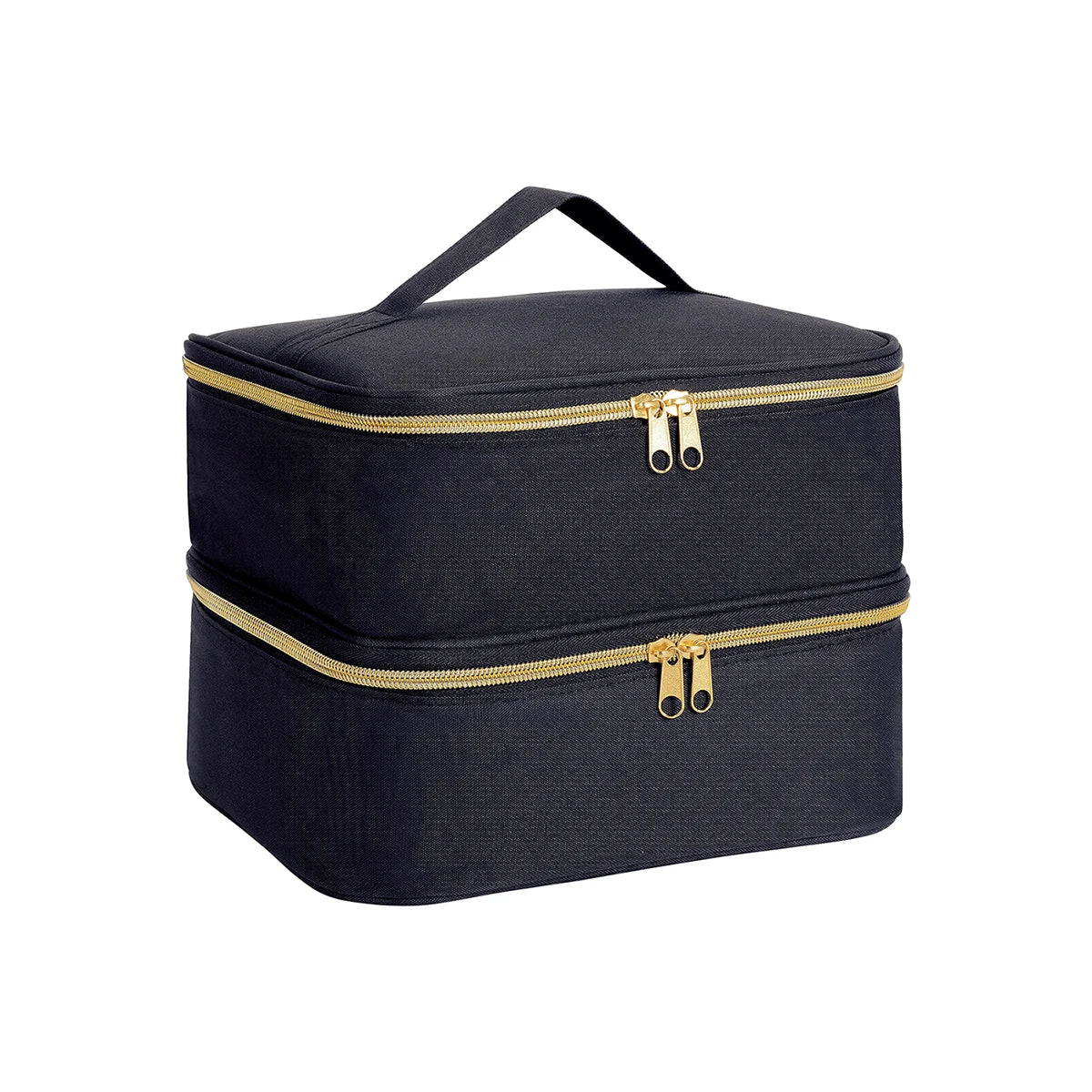 Nail Polish Organizer Handheld Double Layer CosmeticOrganizer Tote Bag For Girls And Women Nail Art, EssentialOil, Cosmetic Set Nanasbeautyholic