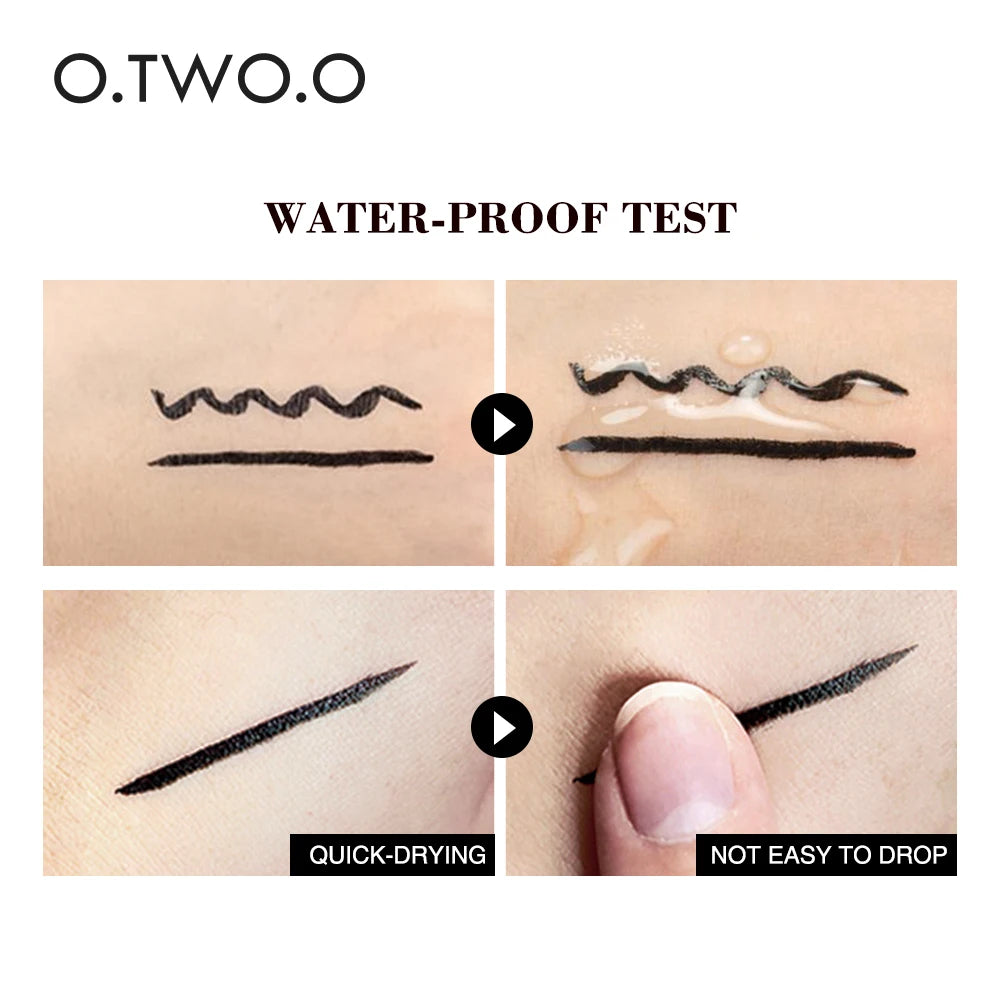 O.TWO.O Eyeliner Stamp Black Liquid Pen Waterproof