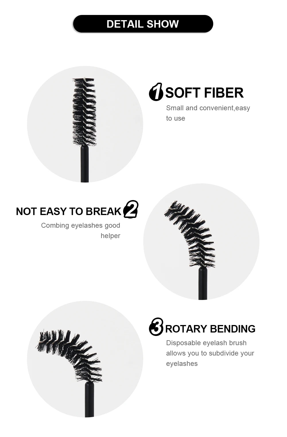 Disposable Eyelash  Brush