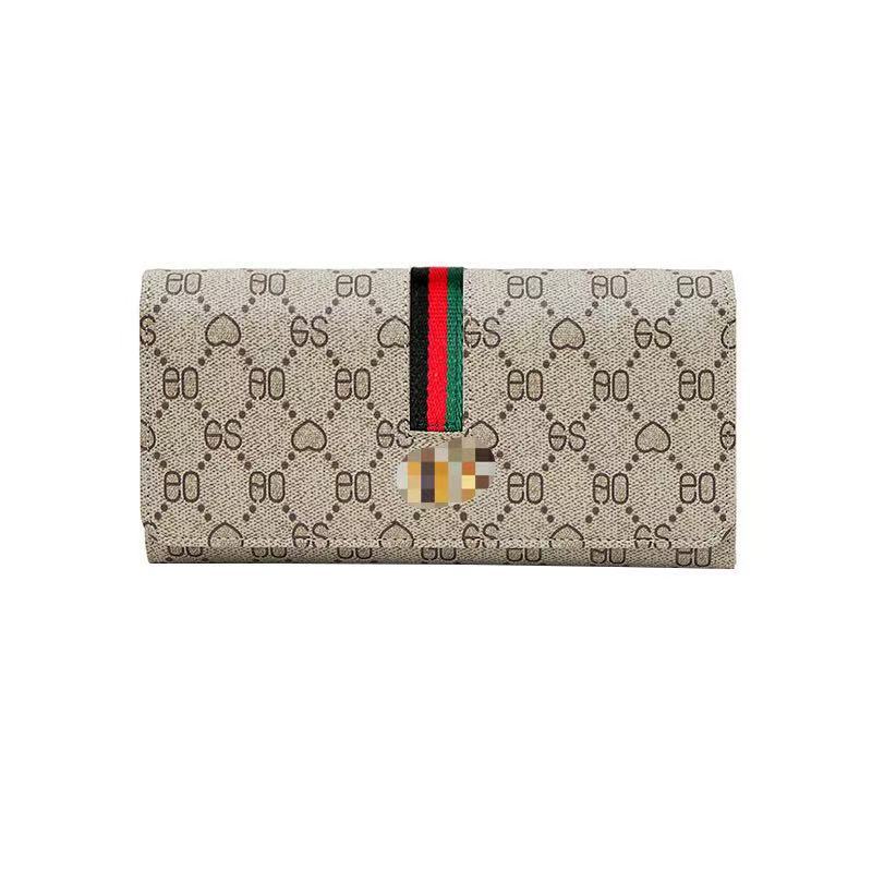 Women's Long Wallet – Foldable Multi-Functional Clutch with Card Holder