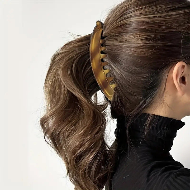 13cm Large Banana Clip – Elegant Claw Hair Clip for Thick Hair | 25 Colors