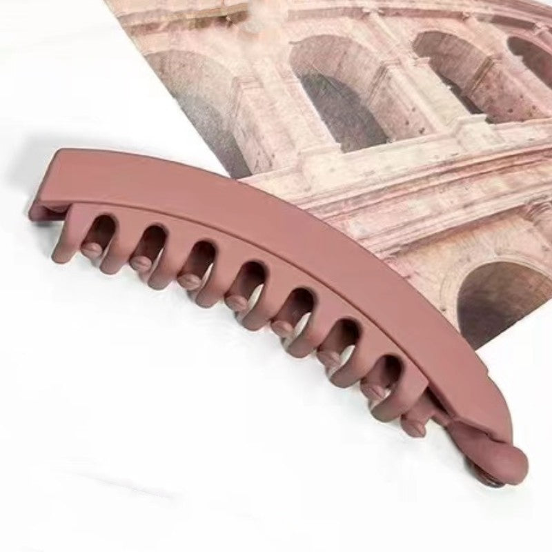13cm Large Banana Clip – Elegant Claw Hair Clip for Thick Hair | 25 Colors