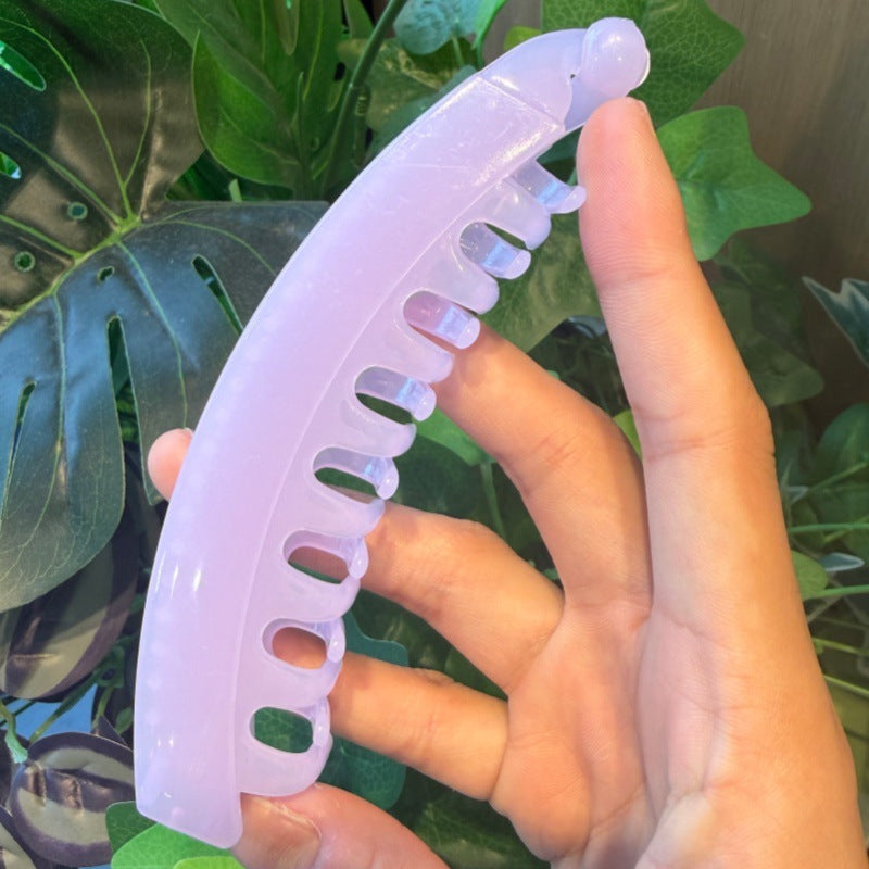 13cm Large Banana Clip – Elegant Claw Hair Clip for Thick Hair | 25 Colors