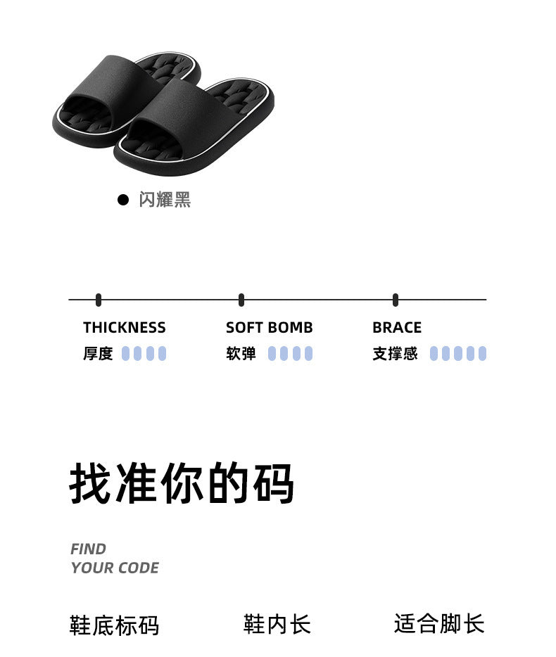 Non-Slip EVA Bathroom Slippers | Quick-Dry Unisex House Slides | 7 Colors
