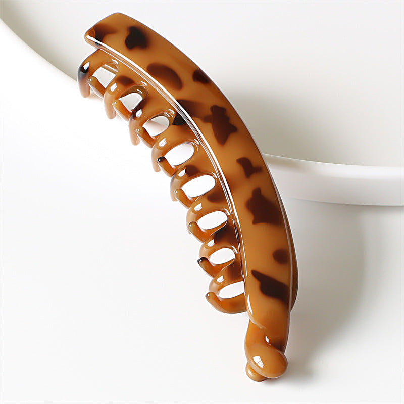 13cm Large Banana Clip – Elegant Claw Hair Clip for Thick Hair | 25 Colors
