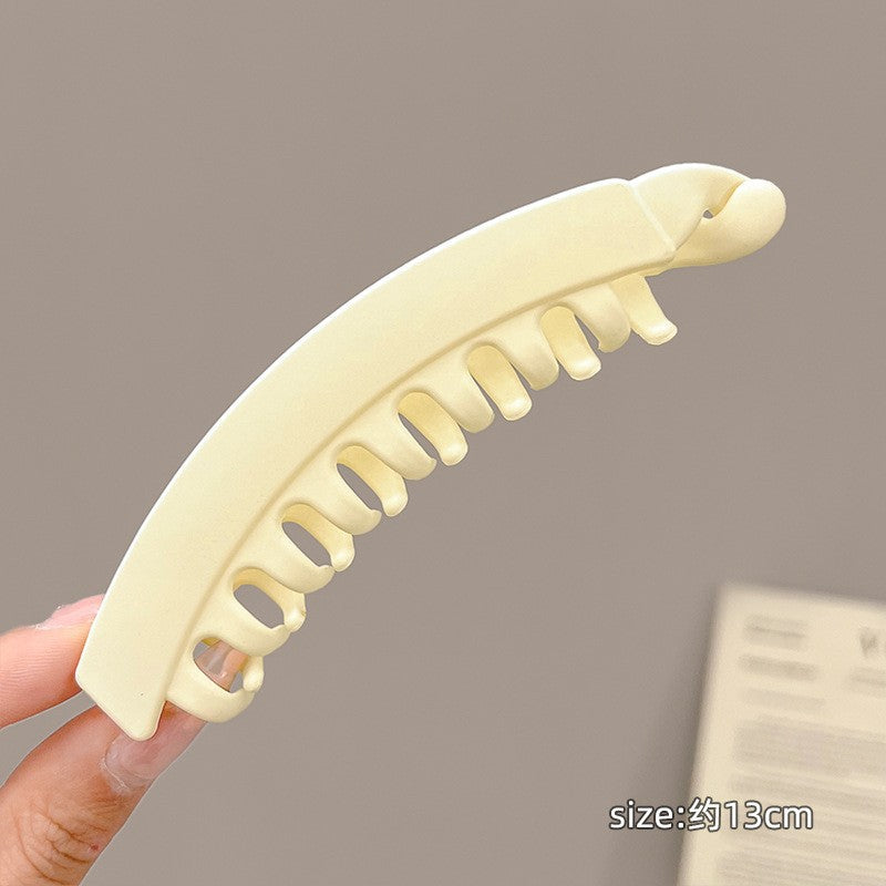 13cm Large Banana Clip – Elegant Claw Hair Clip for Thick Hair | 25 Colors