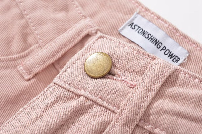 Women's High Waist Denim Mini Skirt – A-Line Pocket Skirt | Retro Hot Girl Style