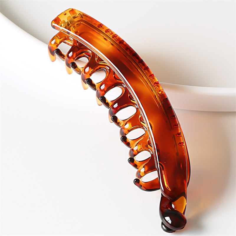 13cm Large Banana Clip – Elegant Claw Hair Clip for Thick Hair | 25 Colors