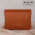 Mini PU Leather Pouch | Portable Zip Bag for Cables, Earphones & Cosmetics | 4 Colors