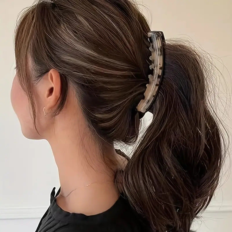 13cm Large Banana Clip – Elegant Claw Hair Clip for Thick Hair | 25 Colors
