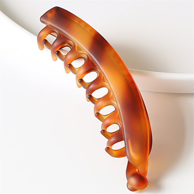 13cm Large Banana Clip – Elegant Claw Hair Clip for Thick Hair | 25 Colors