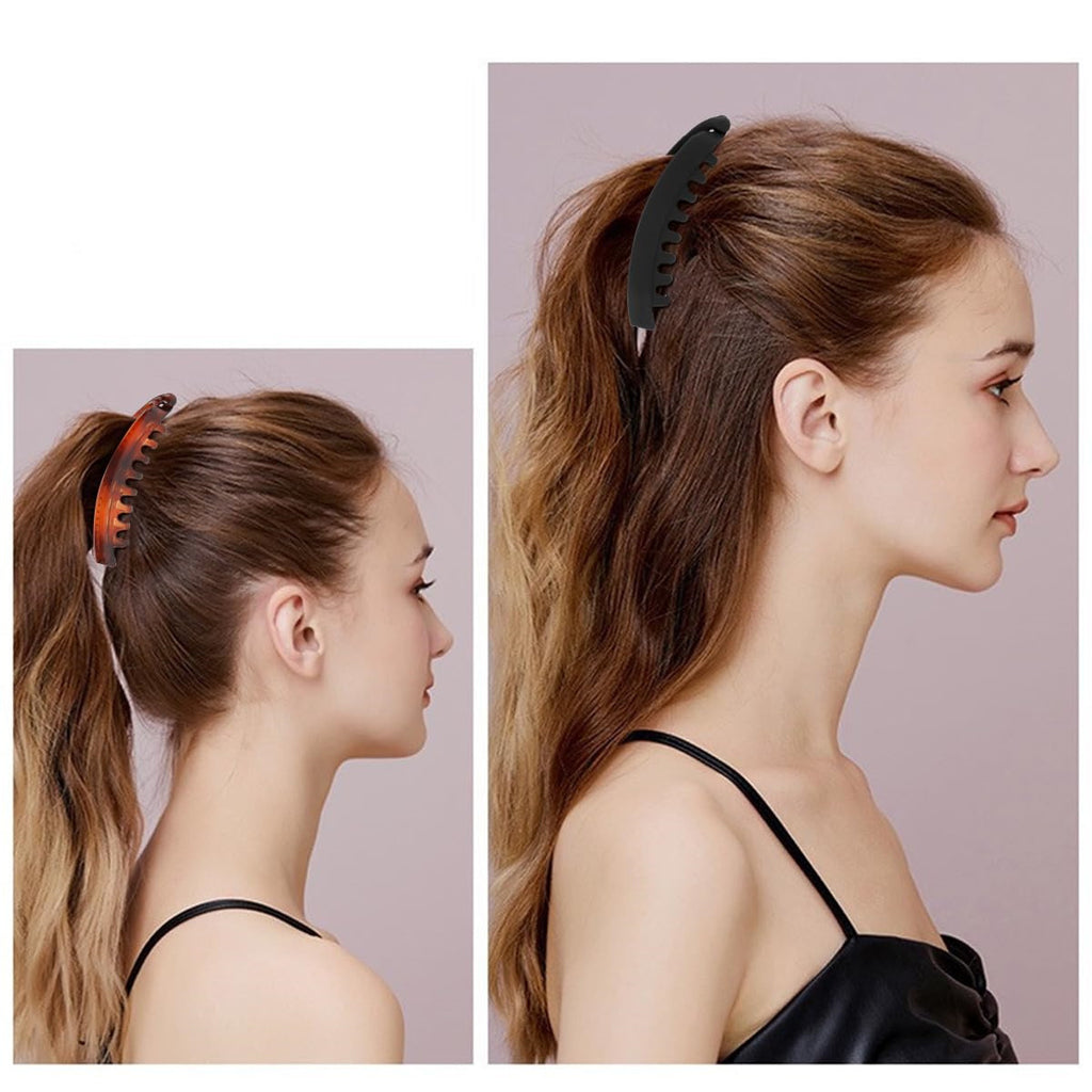 13cm Large Banana Clip – Elegant Claw Hair Clip for Thick Hair | 25 Colors