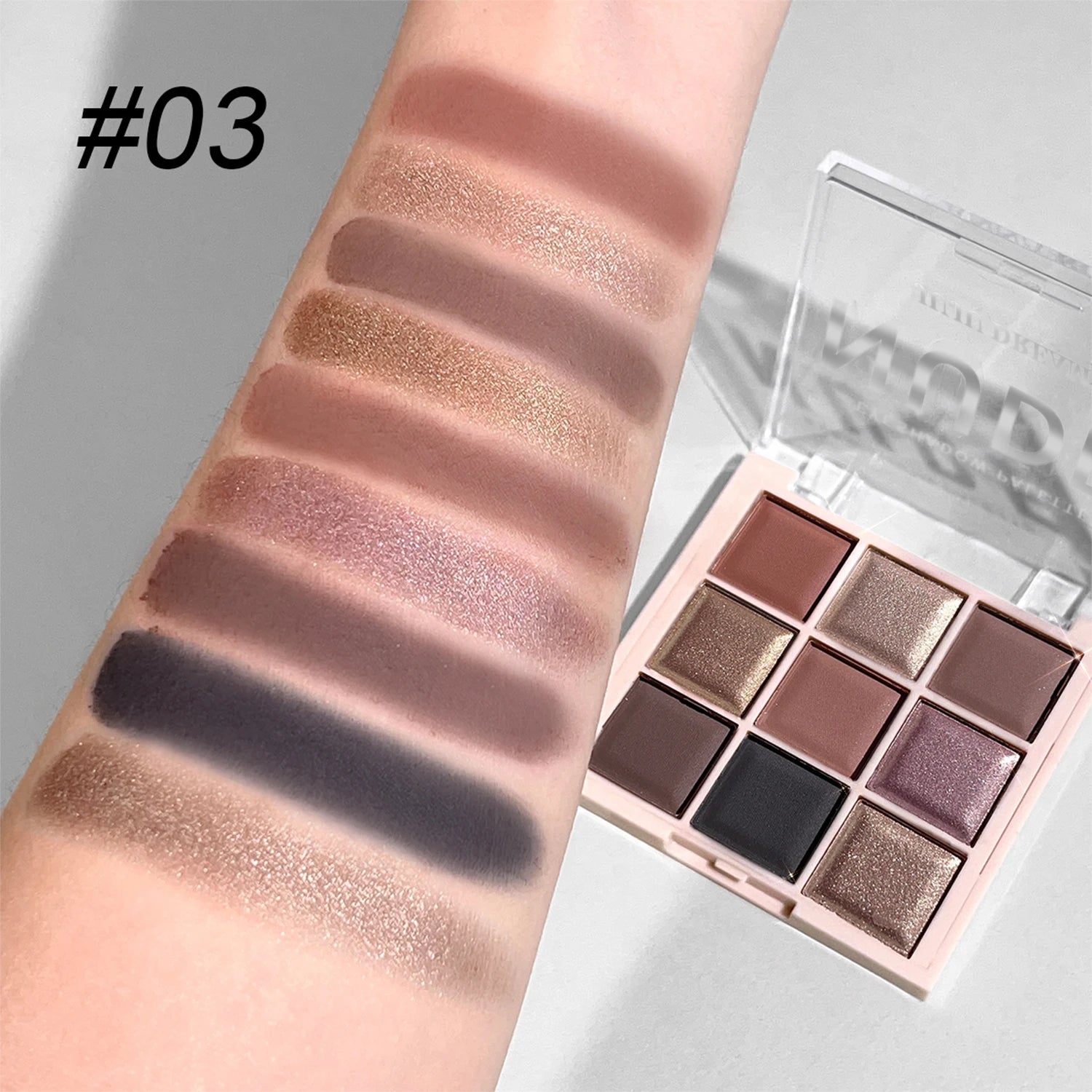 Eye shadow Palette, Matte & Shimmer Finish