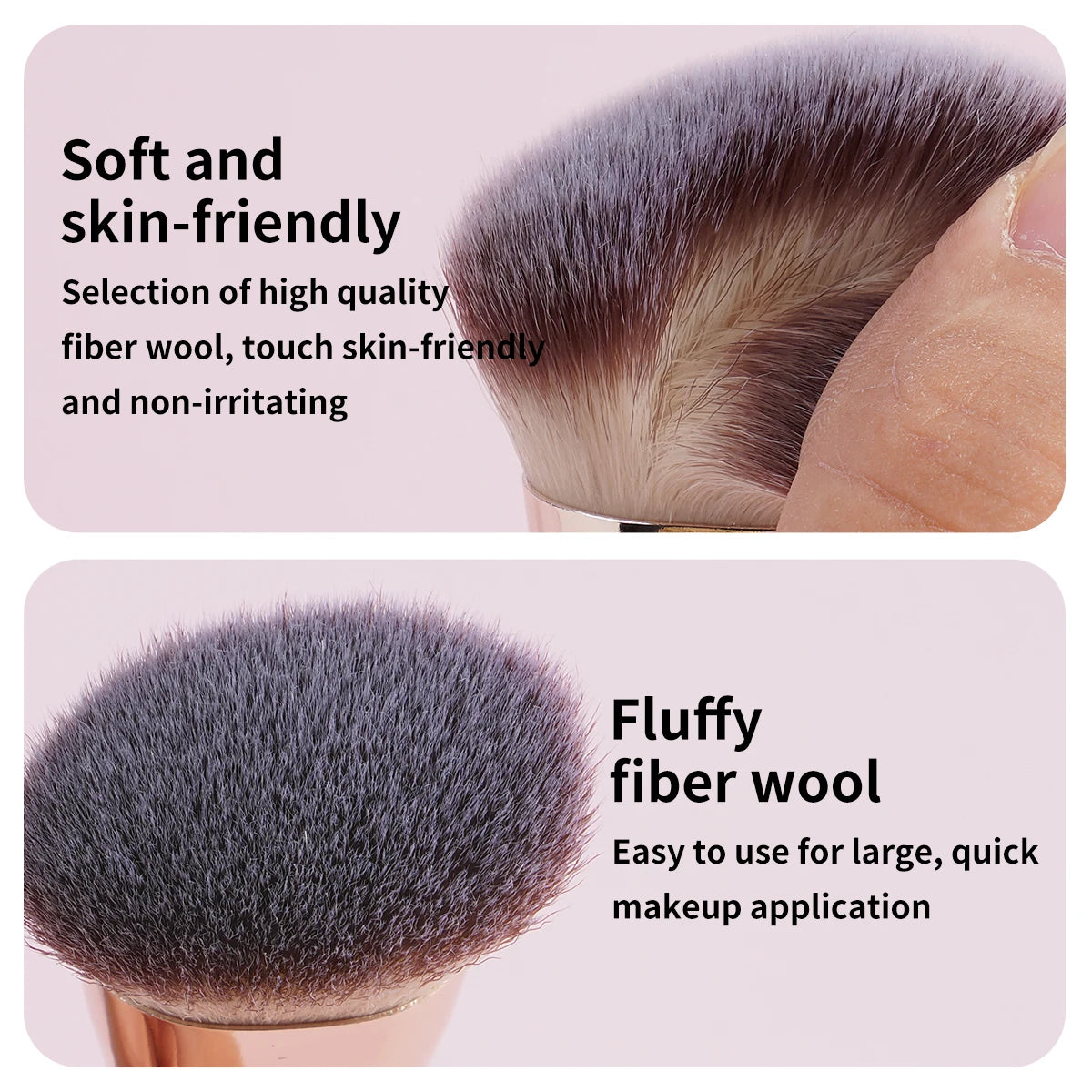 MAANGE 4pcs Basic Makeup Brushes Set