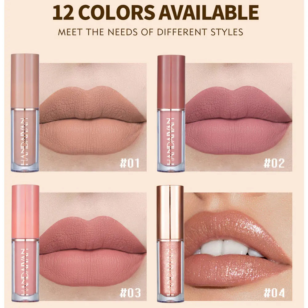 Matte Liquid Lipstick Kit Non Stick