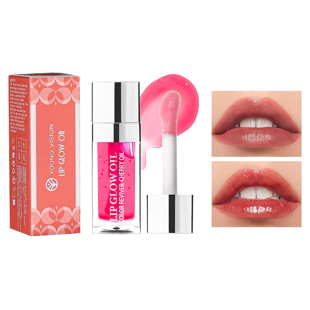 YOUNG VISION Lip Moisturizing Oil 5 Colors Available Dudu Lip Color Water Mist Lip Gel Moisturizing and Moisturizing Lip Color Nanasbeautyholic