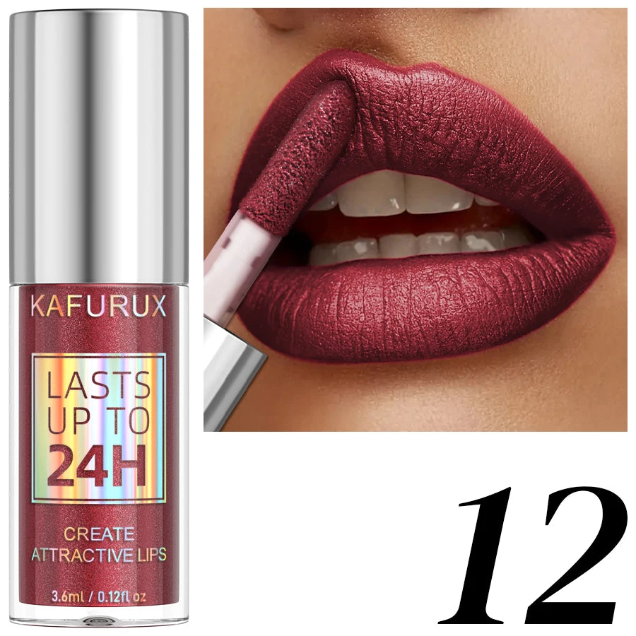 20-colors Glitter Lip Glaze Waterproof Diamond Shimmer Lip Gloss Sparkling Liquid Lipstick Long Lasting Lip Makeup for Women Gif Nanasbeautyholic