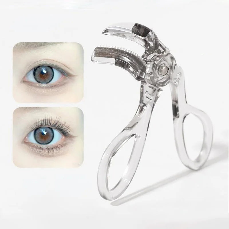 Eyelash Curler with Comb | Wide & Partial Clip | Waterproof Long-Lasting Curl