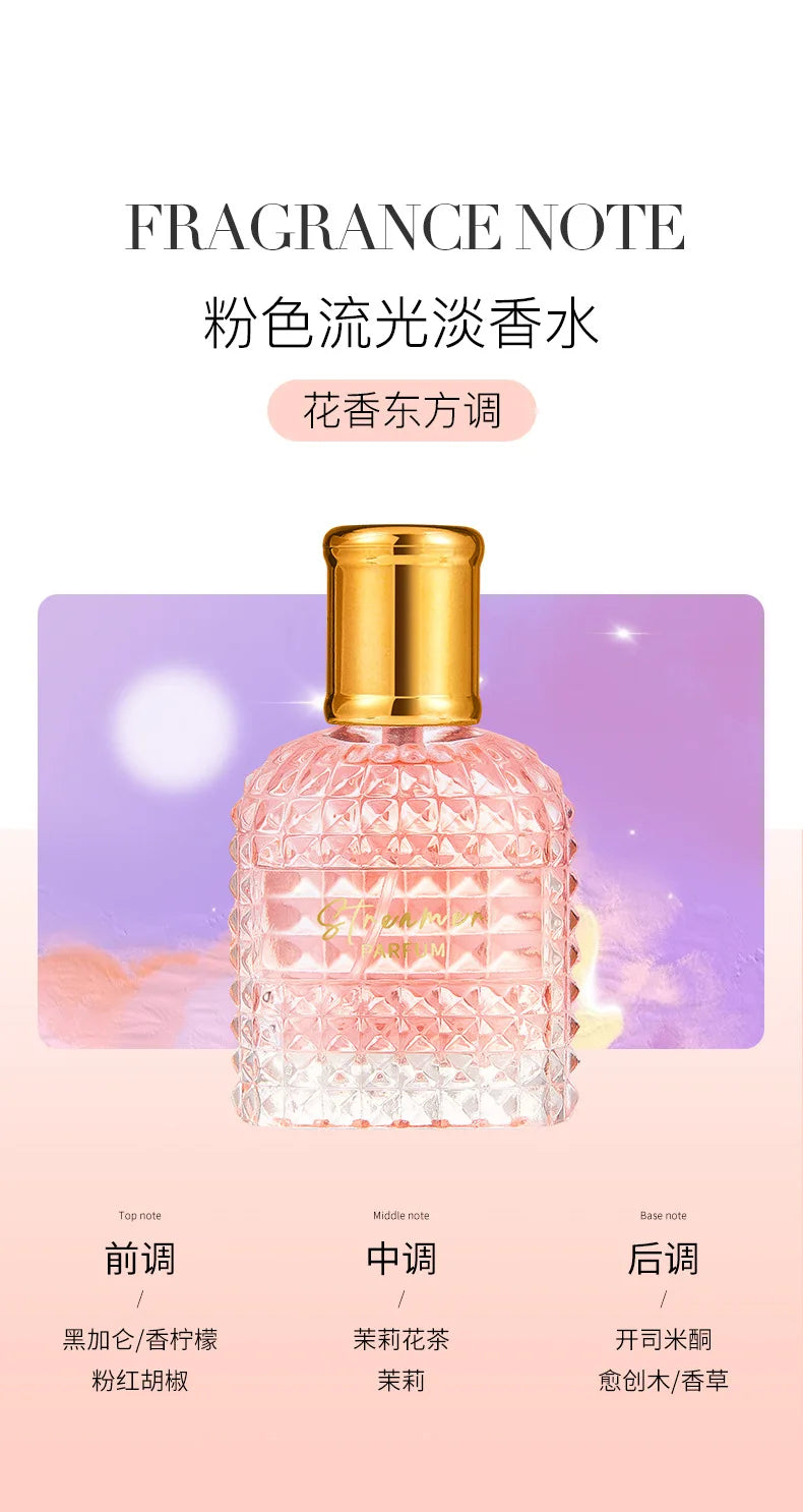 Original Women Perfume Gift Box Perfumes Set 4PCS*25ML Long Lasting Fresh Fragrance Eau De Toilette Gift For Women Men Pheromone Nanasbeautyholic