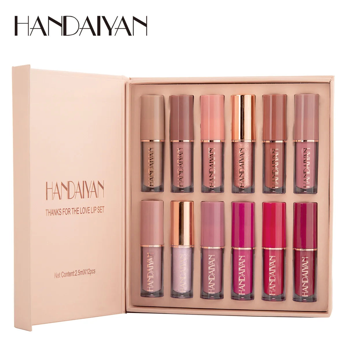 Matte Liquid Lipstick Kit Non Stick
