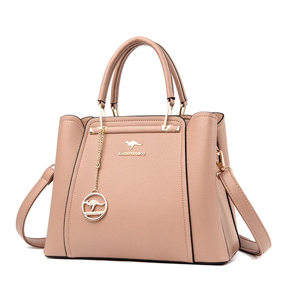Luxury Women Designer 3 Layers Shoulder