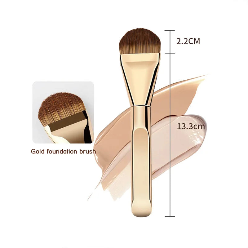 HMQ Ultra Thin Foundation Brush Tongue-Shaped