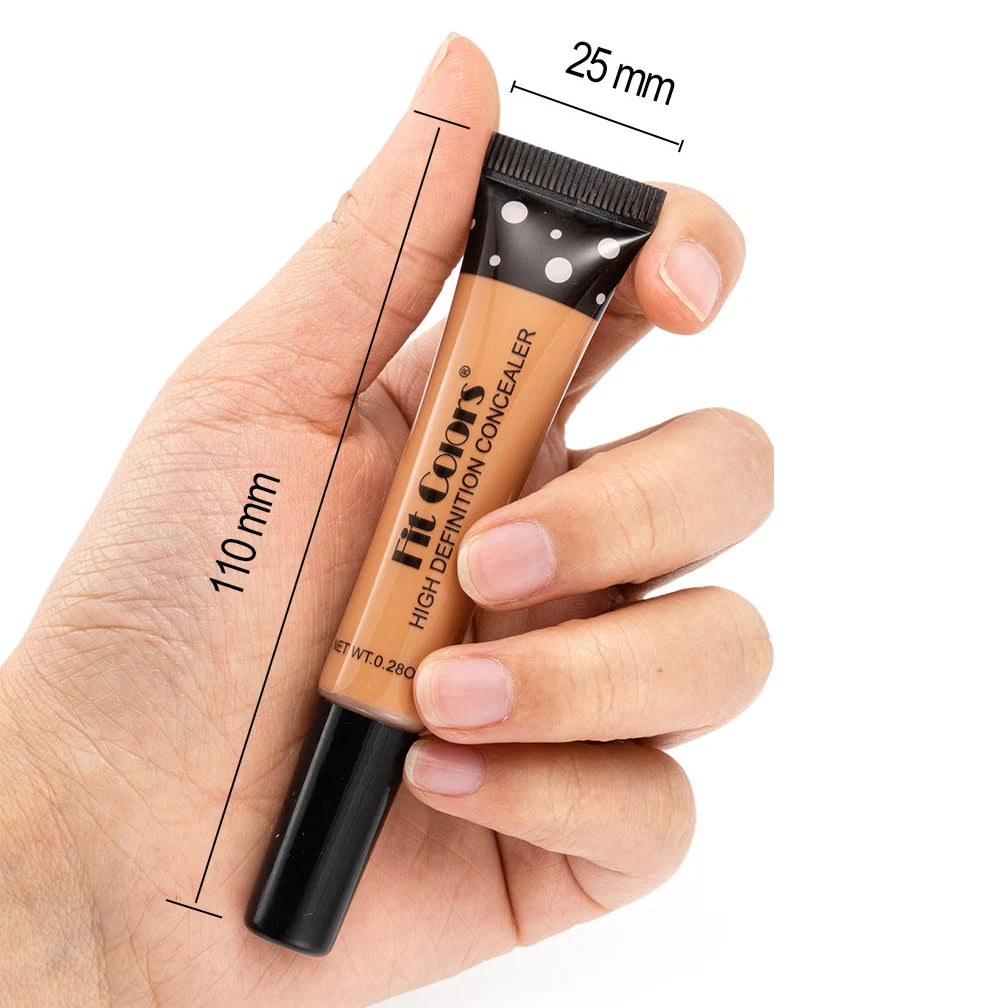 Fit colos Full Coverage Concealer & Liquid Foundation – Moisturizing, Dark Circle Corrector for All Skin Types