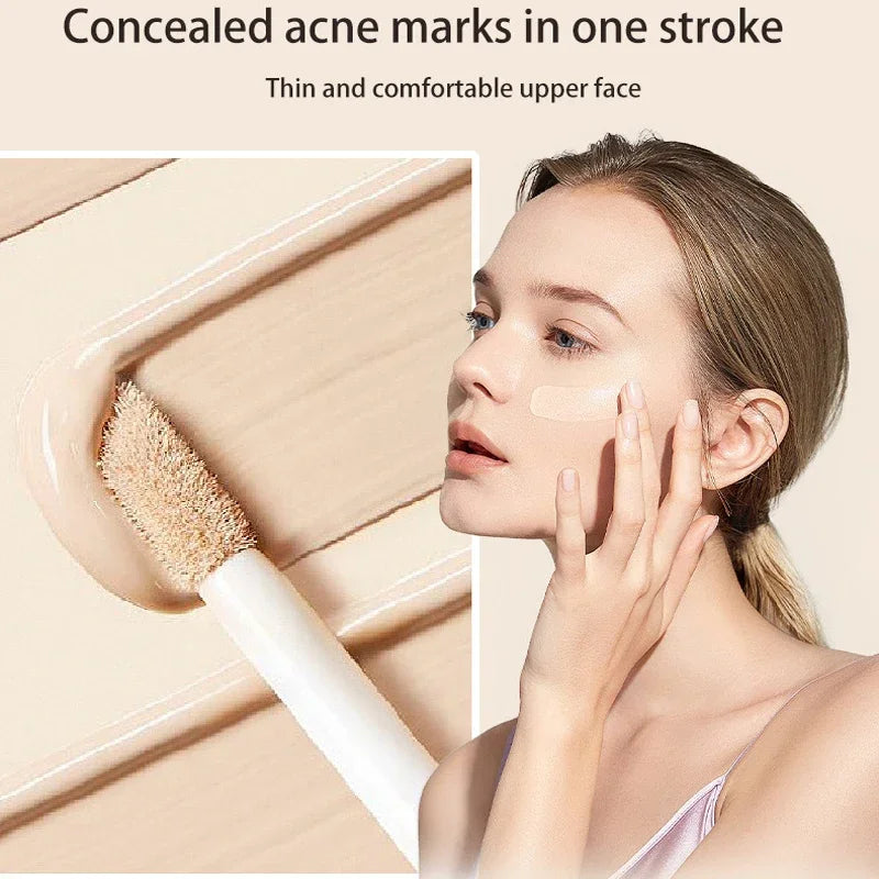 MAXFINE Concealer Foundation Stick – Full Coverage for Dark Circles, Acne & Natural Finish