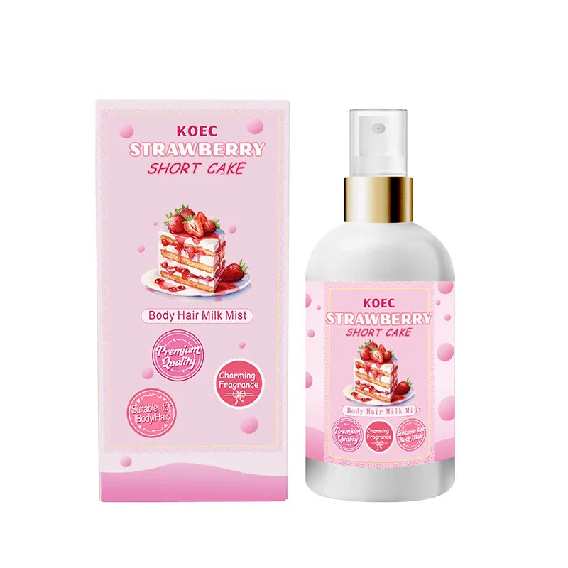 Strawberry Women's Perfume Clothing Spray Vitality Charm Coconut Body Milk Fragrance Spray Brand Sweet Charm Strawberry Perfume Nanasbeautyholic