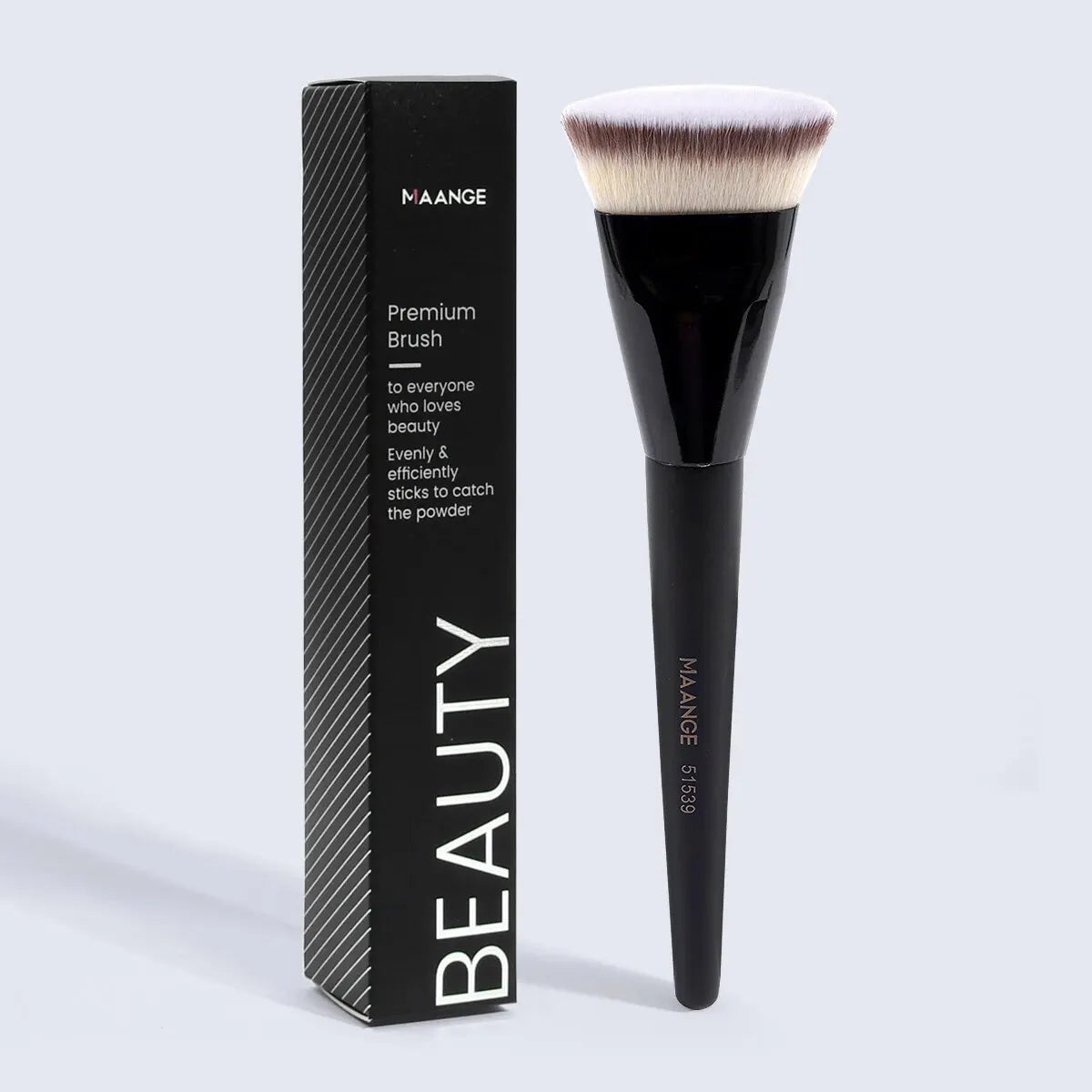 MAANGE Single Flat Round Tube Flat Head Foundation Brush