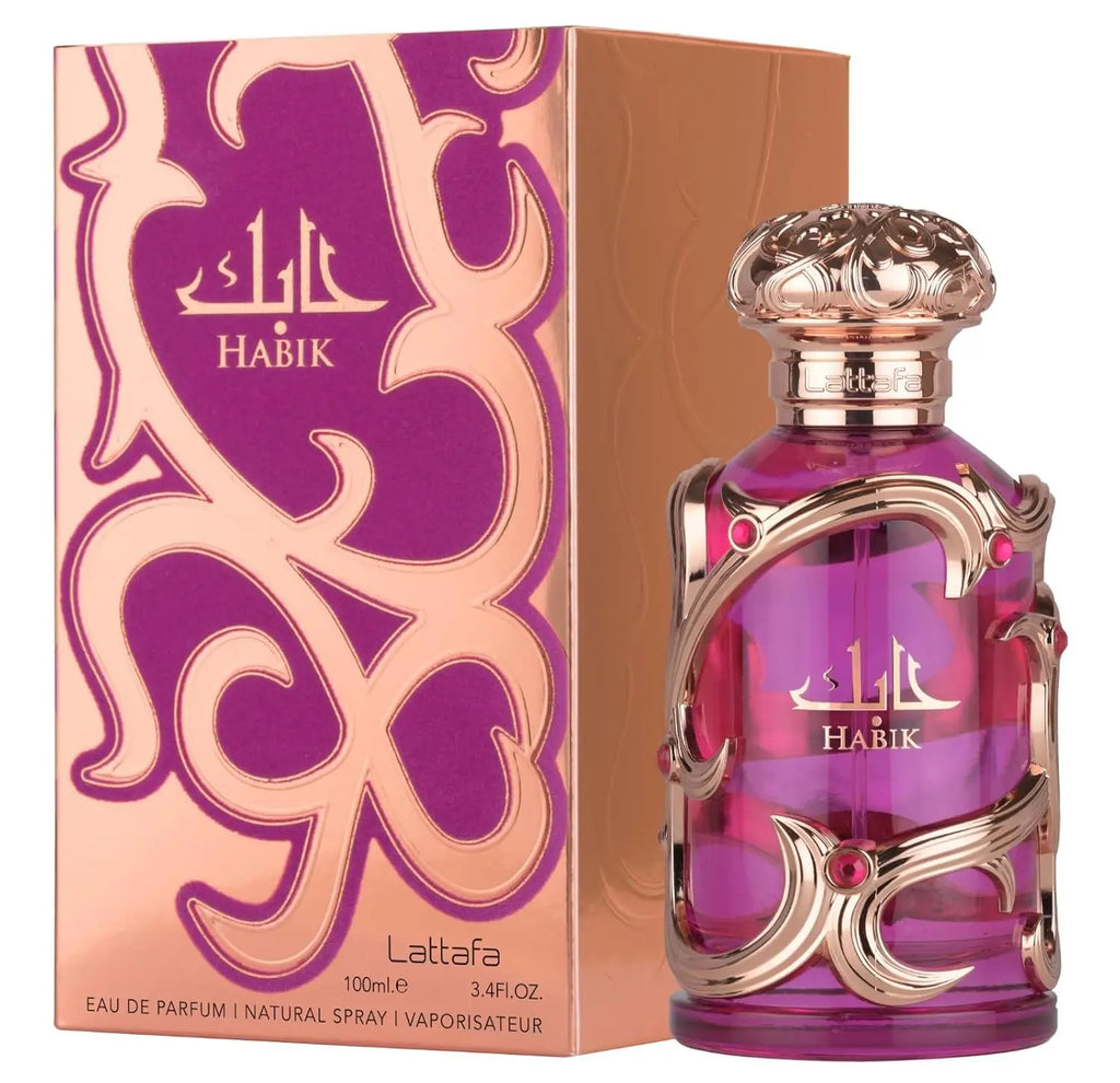 Lattafa Habik Eau de Parfum – Floral Fruity Women’s Perfume | 100ml