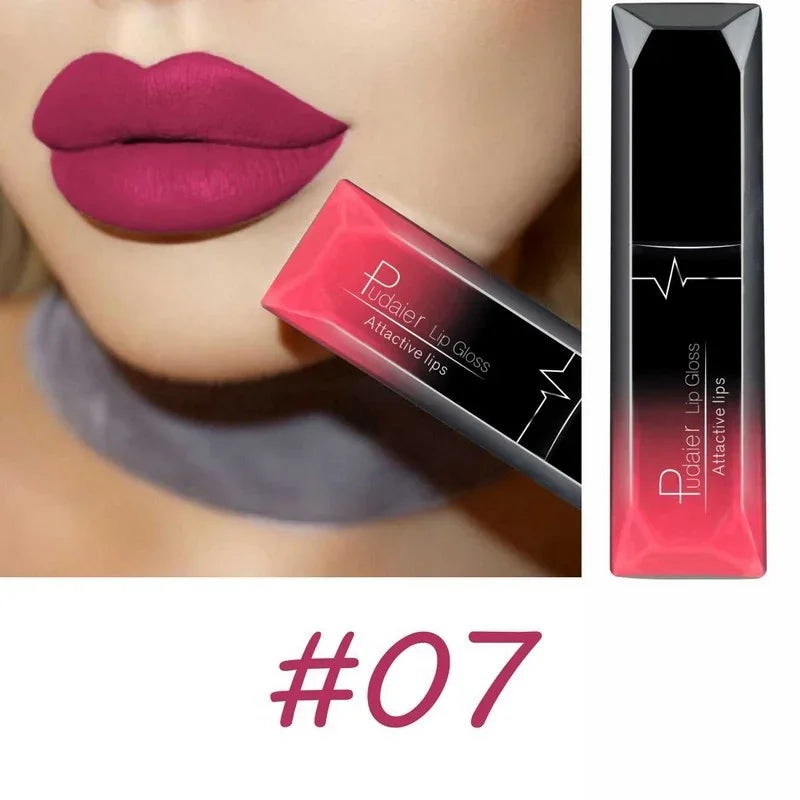 17 Colors Velvet Matte Liquid Lipstick, Waterproof Long Wear Lip Color, High Pigment Smooth Texture, Makeup for All Skin Types Nanasbeautyholic