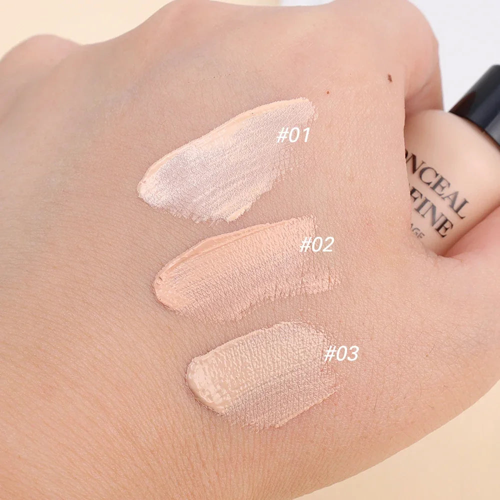 Full Coverage Liquid Concealer – Waterproof, Dark Circle & Blemish Corrector for All Skin Types