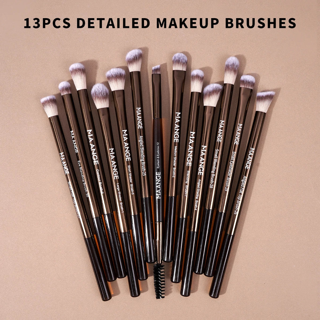 MAANGE 20pcs/set Pro Makeup Brushes Double Ended