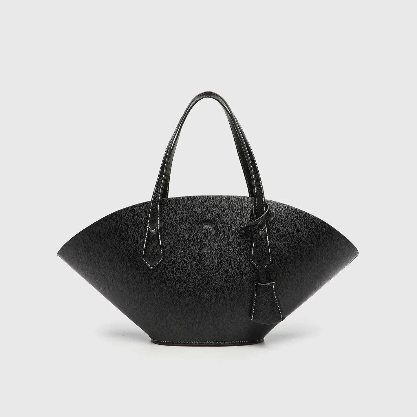 Vintage Shell-Shape Tote Bag – Large Capacity PU Leather Women's Shoulder Bag