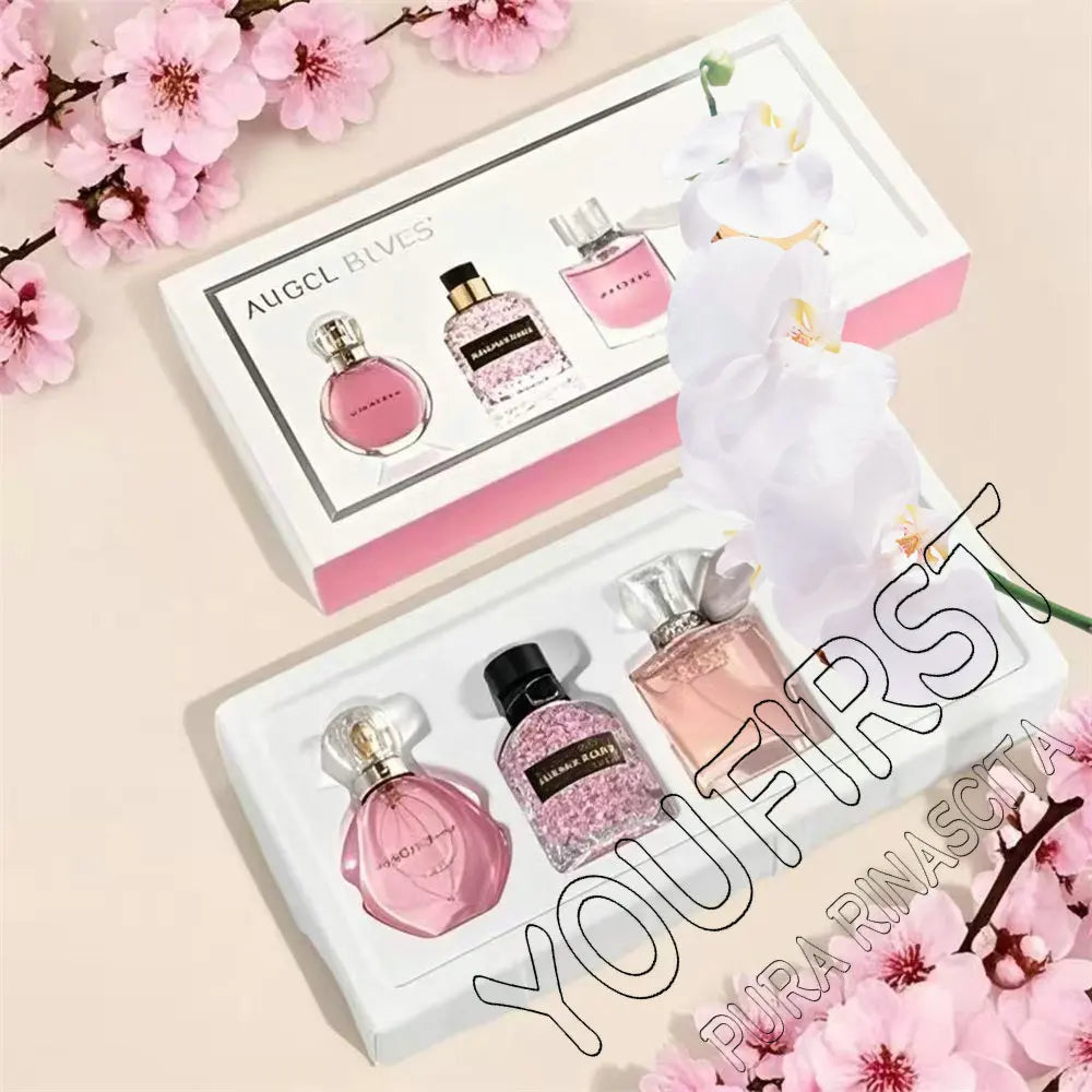 Classic Perfume Women Original 향수 Feminino Perfumes De Mujer Floral Scent Spray 120ml Pheromone Profumo Donna Gift Box 4Pcs Set Nanasbeautyholic