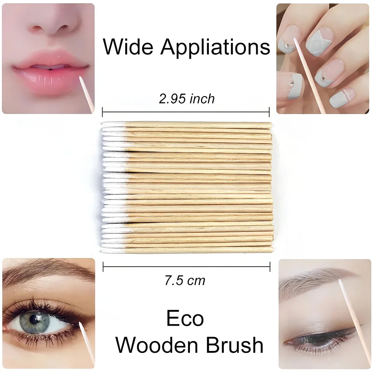 Eyelash & Eyebrows spoolies  Mascara Wands Applicator