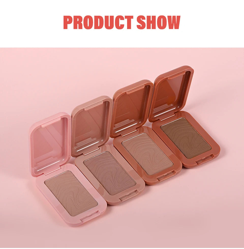 Professional Makeup Powder Blush 12HR Wear Vegan Formula Blusher Makeup Blush in Bar Cosmetics Palette Powder Pink Cream Face Nanasbeautyholic