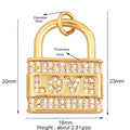 18K Gold Plated Rainbow Enamel Charm Pendant for DIY Jewelry Making – Necklace & Bracelet Findings